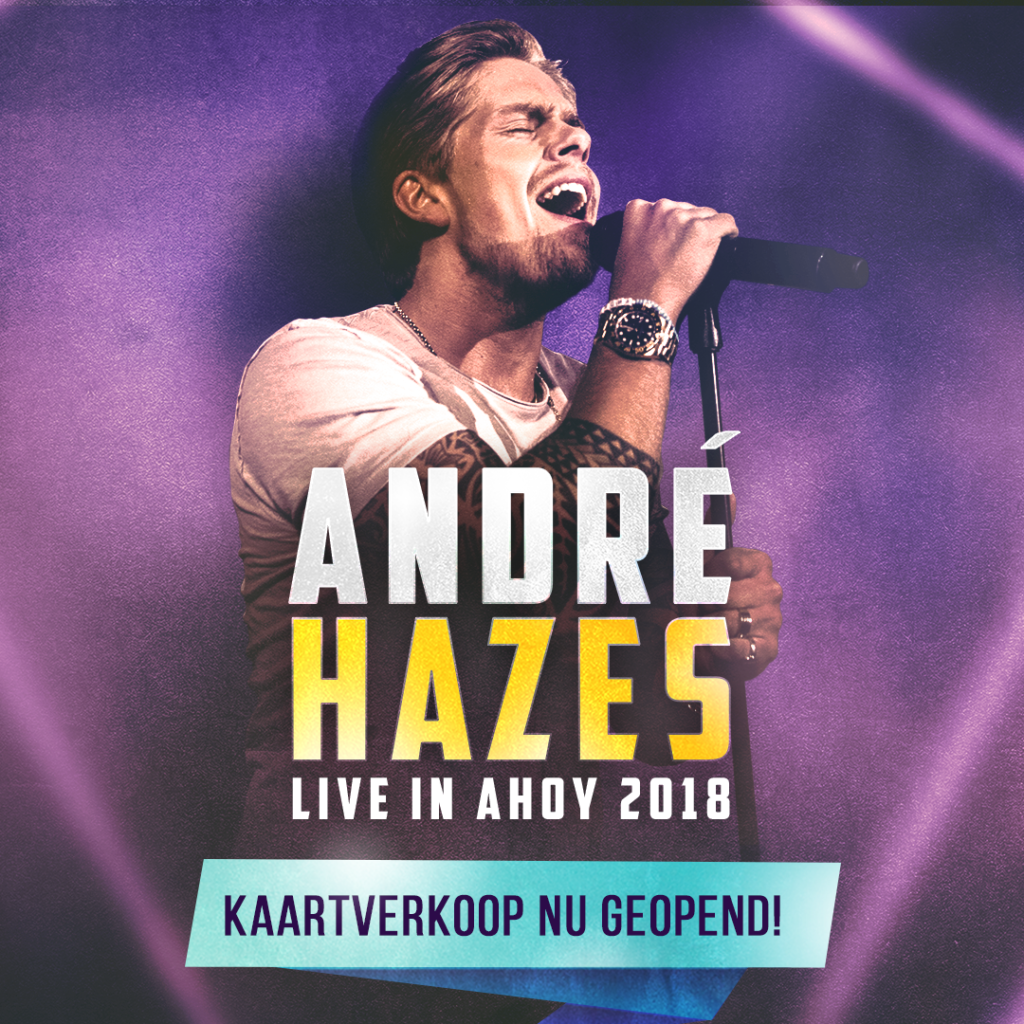 André Hazes in Ahoy 2018 dino music rotterdam andre hazes jr